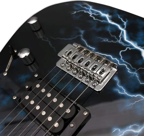 Vista 2 de Cuerdas de guitarra eléctrica, 3 juegos completos, afinador, herramienta de encordado, 5 púas