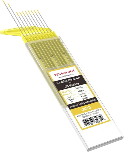 Vista 36 de YESWELDER Electrodo de tungsteno TIG Weld 1/8"x 7" 10-pk, no radiactivo comparable a E3 púrpura