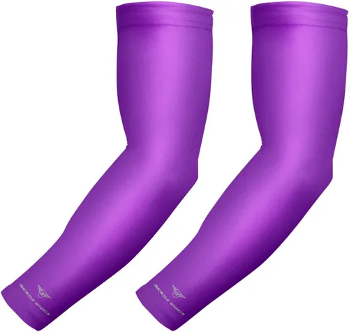 Vista 10 de Bucwild Sports Compression Arm Sleeves Youth & Adult Sizes Sleeves For Volleyball, Baseball, Basketball, Golf & Tennis