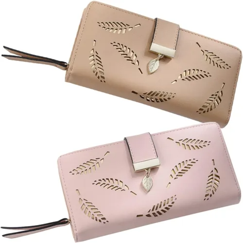 Vista 4 de EXCEART 6 Pcs Buckle Wallet Womans Purse Clutch Purses for Women Multifunctional Wallet Multifunction Wallet Multi Functional Wallet Women Wallet
