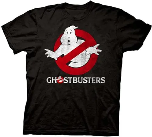 Vista 5 de Ghostbusters Logotipo de hombre para llevar, Negro