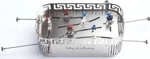 Vista 2 de TimeForMachine - Kit de rompecabezas mecánico de metal 3D, modelo medieval de hockey