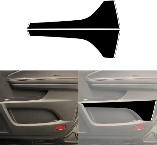 Vista 44 de 4 calcomanías para auto con diseño de pilar en el interior del espejo retrovisor compatible con Ridgeline 2017 2018 2019 2020/Passport
