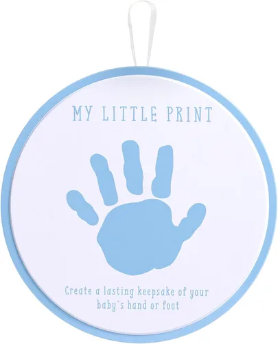 Vista 19 de Reece Studio My Little Print Baby Handprint or Footprint Clay Keepsake Tin Arcilla no tóxica segura para bebés, sin mezclar ni hornear manualidades