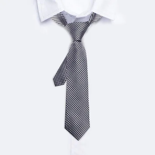 Vista 71 de Barry.Wang Corbata de niño regular seda tejida rayas sólido lazo bolsillo cuadrado