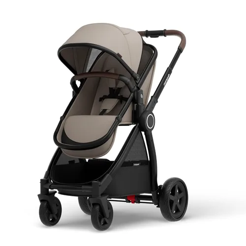 Vista 14 de Mompush Ultimate2 Cochecito de bebé, Cochecito convertible premium de tamaño completo para niños, Asiento reversible con ajuste de reclinación