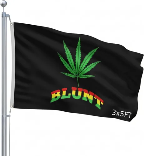 Vista 7 de Bandera para exteriores de SSK de poliéster resistente al clima por ambos lados. Tamaño grande: 3 pies por 5 pies, camuflaje (Army Star (Camo))
