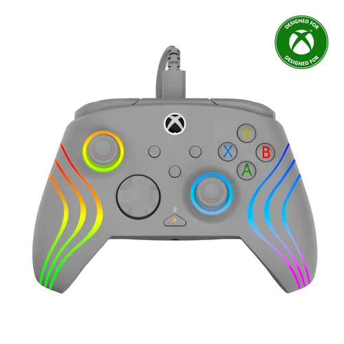 Vista 11 de Turtle Beach Afterglow Wave Wired RGB Gaming Controller - Licensed for Xbox Series X S, Xbox One & Windows PCs - Mappable Buttons, Hall-Effect Hair