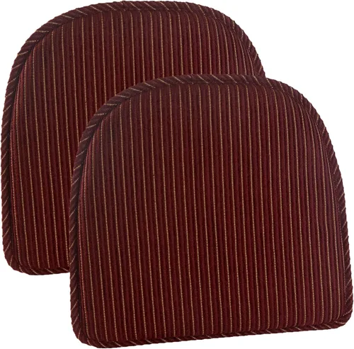 Vista 61 de Klear Vu Raindrop The Gripper - Cojines antideslizantes para silla, suaves y cómodos, almohadillas para asiento, almohadón para cocina, comedor u