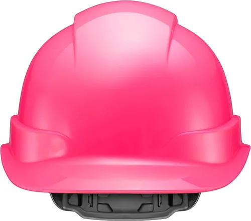 Vista 8 de Casco duro OSHA de color sólido sin ventilación estilo gorra con suspensión de 6 puntos