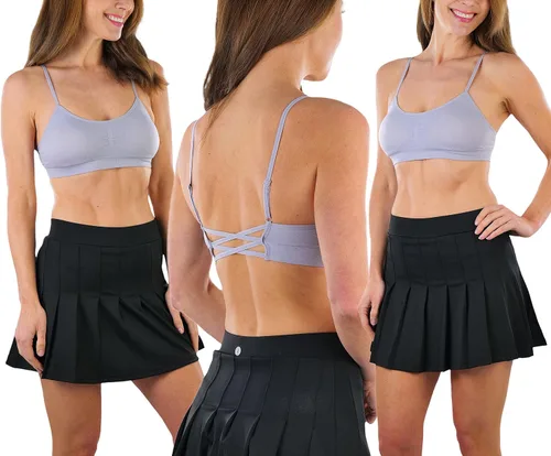 Vista 3 de ToBeInStyle Paquete de 6 bralettes acolchados sin costuras para mujer