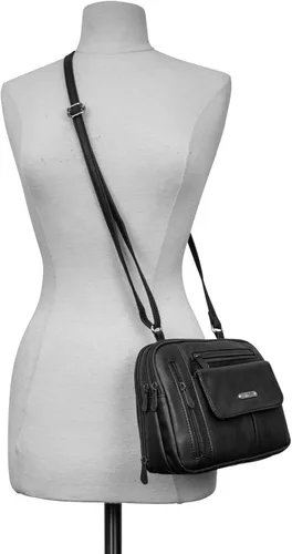 Vista 6 de MultiSac Zippy - Bolso cruzado con triple compartimento