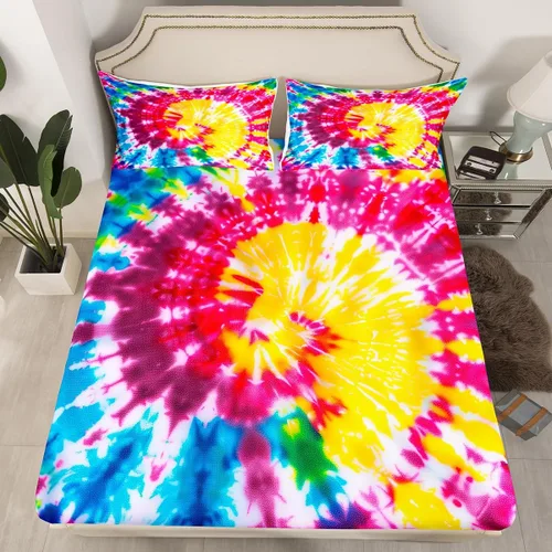 Vista 29 de Sábana bajera ajustable con diseño floral botánico para habitación de niños, diseño floral botánico para habitación de niños, diseño de ramas