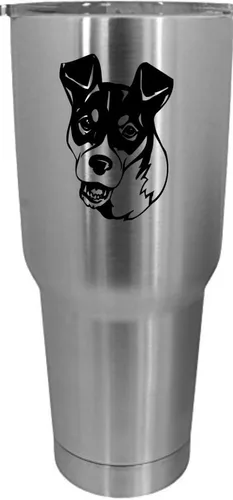 Vista 260 de Cairn Terrier - Vaso grabado con temática de perro, 30 onzas