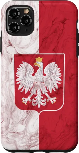Vista 13 de Poland Flag and Elegant Background - Polish Pride Case for iPhone 17
