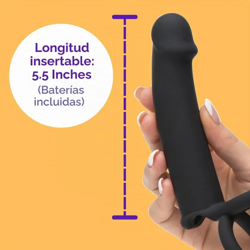 Vista 6 de Lovehoney Double Fun - Consolador de doble penetración para parejas