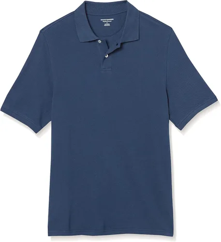 Vista 5 de Tienda Essentials Mens Regular-Fit Cotton Pique Polo Shirt
