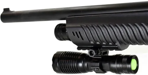 Vista 2 de Trinity CREE LED Rifle Shotgun Linterna táctica de aluminio 1500 lúmenes AAA Baterías.