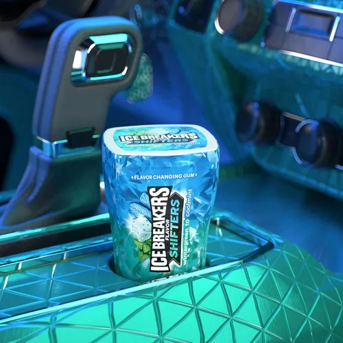 Vista 6 de ICE BREAKERS Flavor Shifters Wintergreen to Coolmint Gum, 6