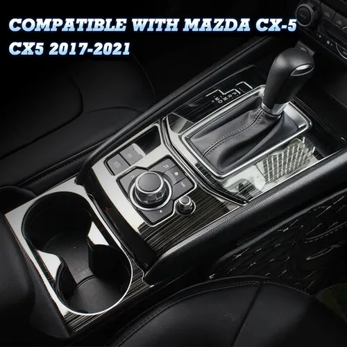 Vista 6 de x xotic tech Soporte para taza de agua para consola central, marco compatible con Mazda CX-5 CX5 2017 2018 2019 2020 2021 2022 2023 2024 2025