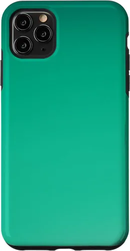 Vista 11 de Funda degradada verde para iPhone 15