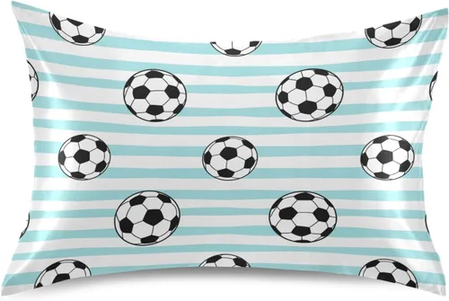 Vista 26 de Fundas de almohada de seda con estampado negro de camión monstruo para cabello y piel, suave, transpirable, suave, refrescante, funda de almohada