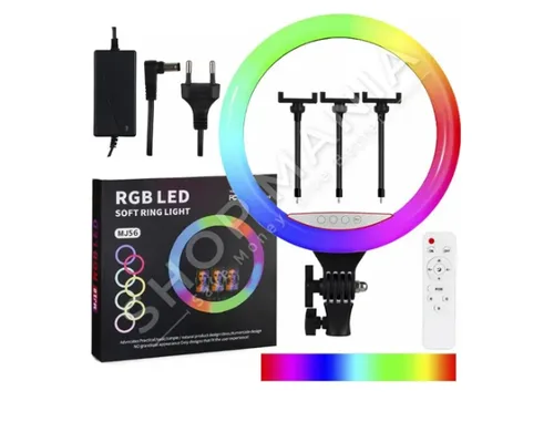 ARO DE LUZ RGB DE 56 CM MJ56 de tecnologia mundial el pa