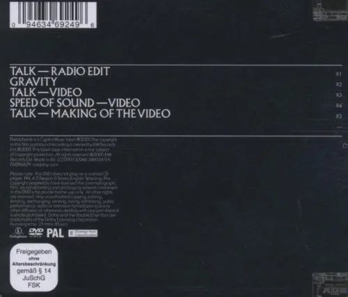 Vista 2 de Coldplay Talk DVD