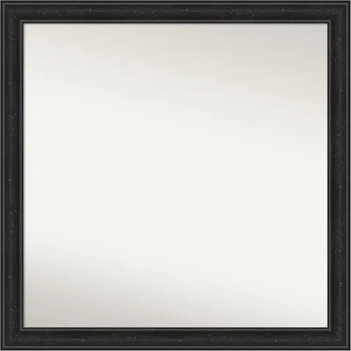 Vista 378 de Amanti Art Espejo personalizado, gran espejo de baño estrecho, espejo de pared o espejo de tocador de baño sobre el fregadero (24 x 24 pulgadas)