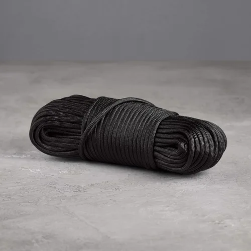 Vista 5 de Amazon Basics Cuerda de paracaídas tipo III de 550, núcleo de 7 hebras, cuerda de utilidad versátil para acampar, alta resistencia - 5/32 pulgada x