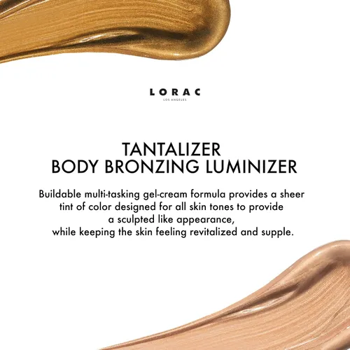 Vista 3 de Lorac Tantalizer Cuerpo Bronceador Luminizador