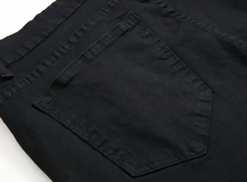 Vista 7 de Pantalón de jean elastizado ajustado moderno para hombre