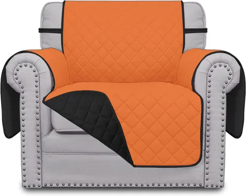 Vista 273 de Easy-Going - Funda reversible para sofá, resistente al agua, con varillas de espuma y correas elásticas, protector de muebles para mascotas y perros