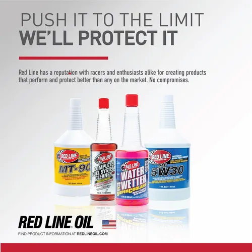 Vista 6 de Red Line 15205 SAE 5W20 Aceite de motor totalmente sintético - 1 galón