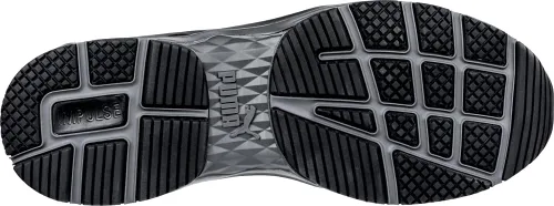 Vista 2 de PUMA velocidad de seguridad 2.0 negro bajo ASTM SD seguridad zapatos dedo del pie de metal libre fibra de vidrio puntera antideslizante hombres