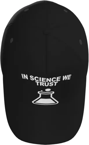 Vista 4 de in Science We Trust Baseball Caps Adjustable Trendy Curved Brim Baseball Hat for Men Women