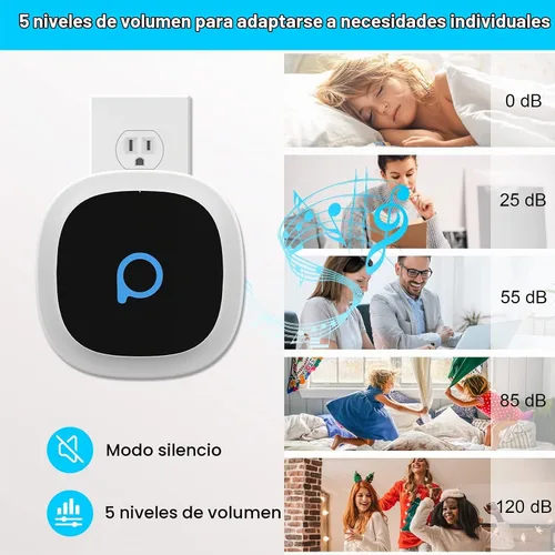 Vista 3 de Timbre inalámbrico para el hogar en el aula