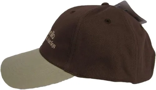 Vista 3 de AES Texas Amarillo Subasta de Ganado Marrón y Caqui Gorra Bordada Sombrero, Multi