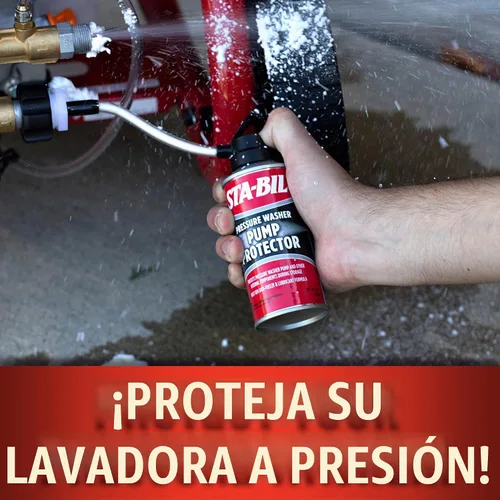 Vista 4 de STA-BIL Protector de bomba, 4 oz Protege las bombas de lavado a presión durante el almacenamiento con anticongelante y lubricante.