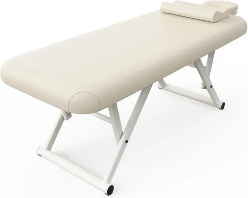 Vista 11 de pouseayar Mesa de masaje ajustable con almohada facial y reposacabezas, resistente y sólida, silenciosa y fácil de ajustar, respaldo ajustable