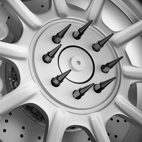 Vista 7 de Dynofit Tuercas de Orejeta con Picos 9/16-18 Compatibles con Dodge Ram 1500 2500 3500 1994-2011, 32pcs Tuercas con Picos de Estilo de Una Pieza