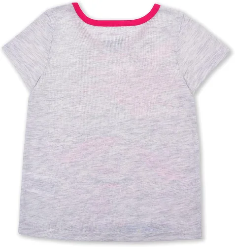 Vista 3 de Universal Trolls Poppy - Juego de 2 camisetas de manga corta y pantalones cortos para niñas, paquete de traje para niños