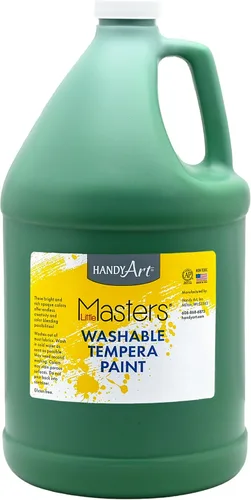Vista 36 de Handy Art Little Masters - Pintura lavable, 16 onzas, color negro Bright & Mixable, High Opacity, Washable Colors for Classroom, Students, Kids