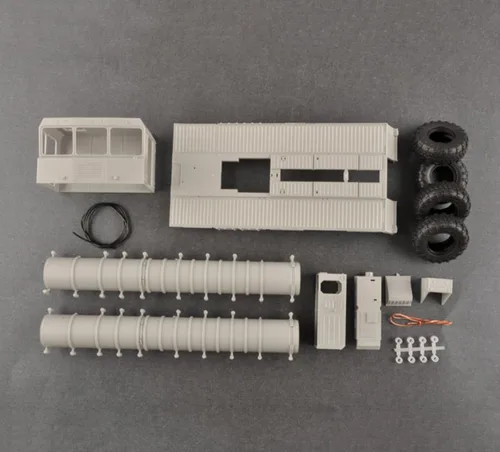 Vista 7 de Maquetas de Tanques, 40N6 de 51P6A TEL S-400 Kits Modelo de Plástico, Escala 1/35,15.4 x 3.5Pulgadas