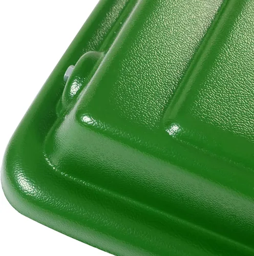 Vista 8 de Kojem Toldo de tractor verde compatible con tractores utilitarios compactos John Deere con tiras de 34 pulgadas de ancho o menos. Se adapta a toldo