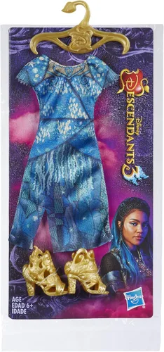 Vista 2 de Disney Descendants Uma Fashion Pack, inspirado en 3, ropa de muñeca de moda
