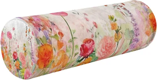 Vista 16 de Dog Paw 4 Almohada de Refuerzo, Almohada Redonda para Cama con Funda Extraíble Lavable, Almohadas Cilíndricas para Cabeza, Cuello, Espalda y Pata