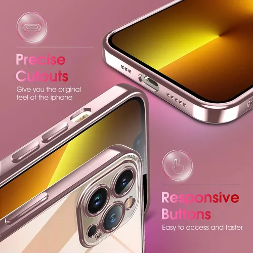 Vista 355 de Supdeal Funda cristalina transparente para iPhone 11, [No se amarillea] [Protección de la cámara] [Probado contra caídas de grado militar] Funda