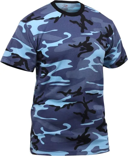 Vista 2 de Rothco Camiseta, azul cielo, 3X