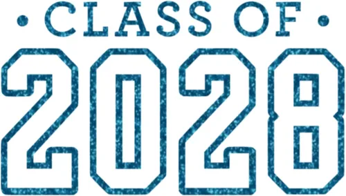 Vista 14 de Calcomanía para planchar de clase 2028, parche de camiseta de clase superior, transferencia de calor, calcomanía gráfica de camiseta HTV para negro
